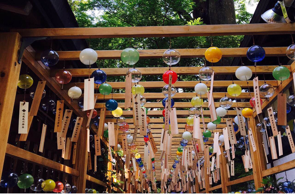 「川越氷川神社 縁むすび風鈴」　　2016/05/23